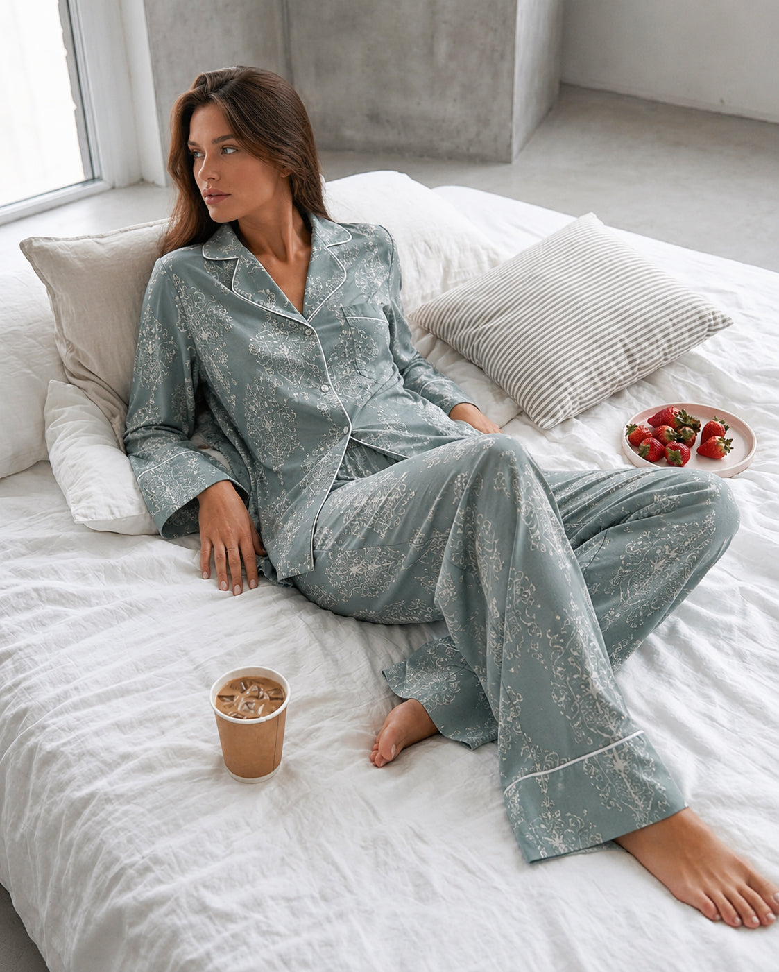 HS 110- Printed Viscose Set