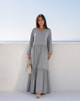 Cotton Flowy Dress-Pre Order
