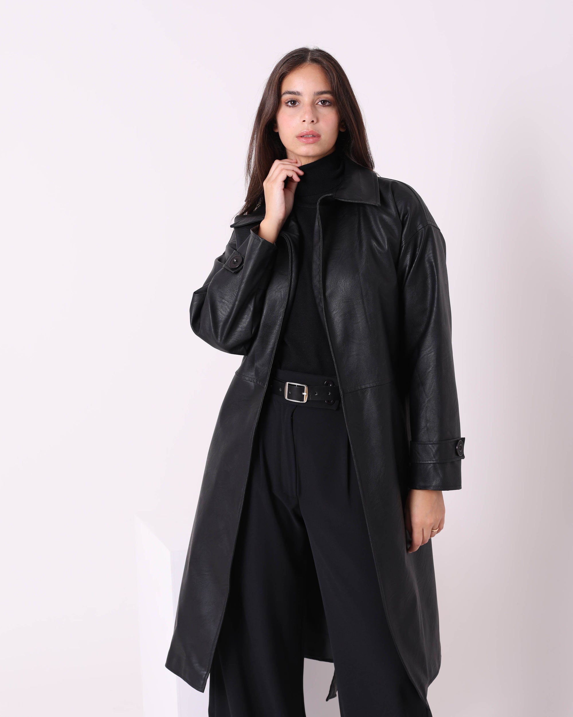 Leather Coat