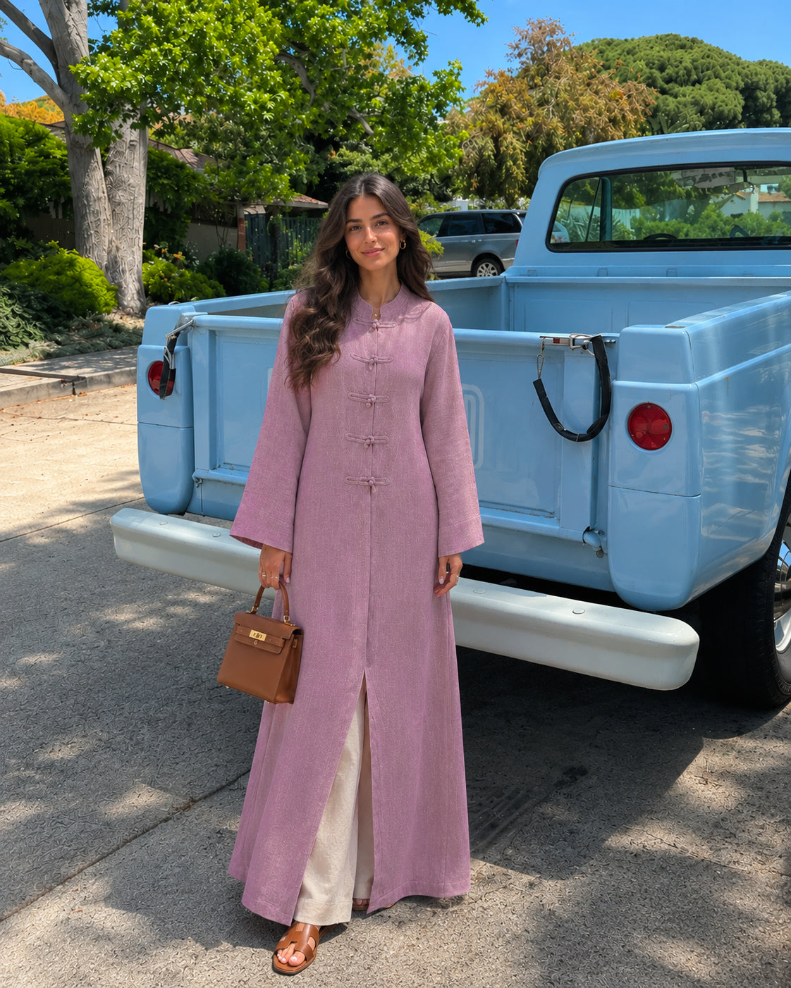 Classic Front -Tie Abaya
