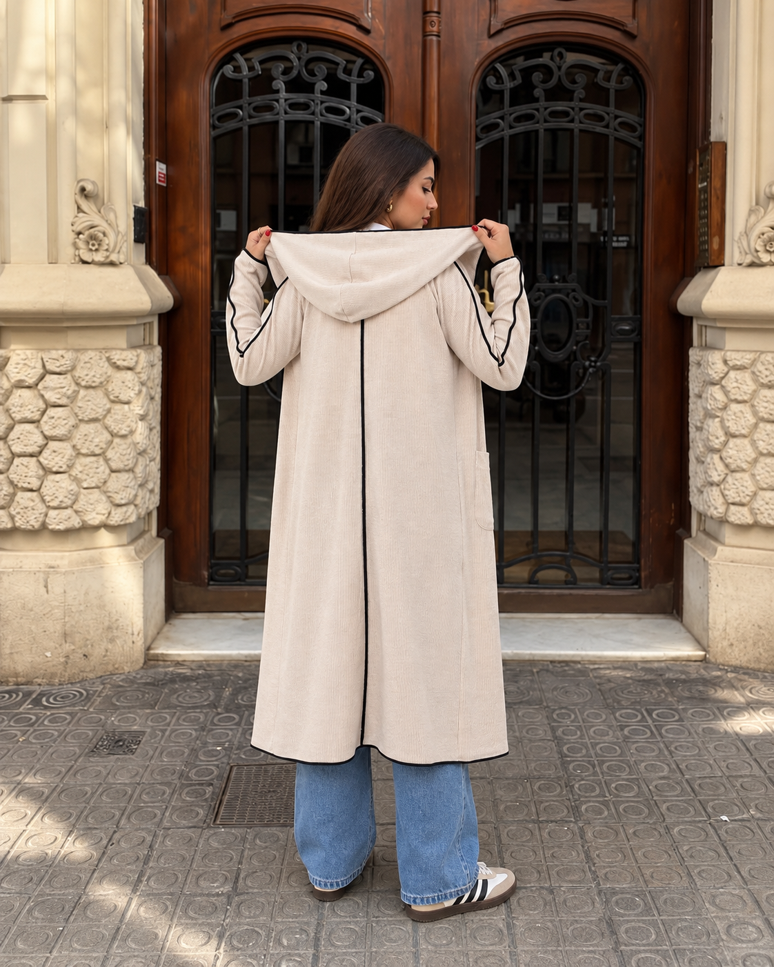 Modern Hooded Coat