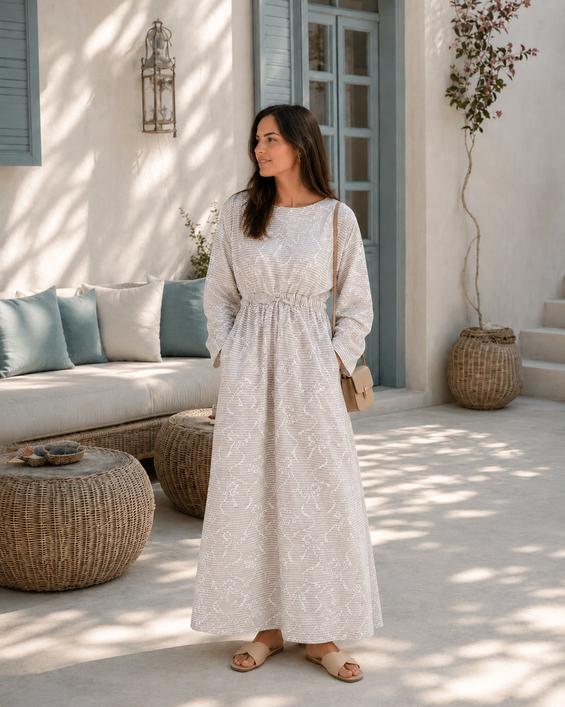 Whisper Line Dress