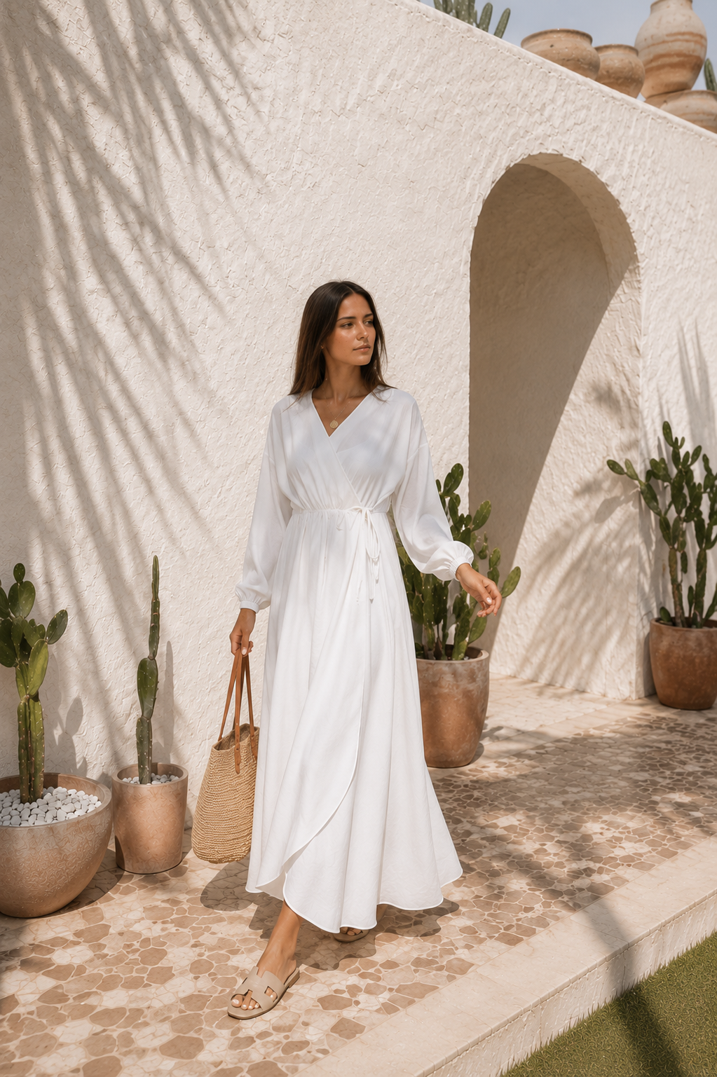 Soft Wrap Dress