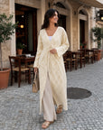 5046-Long Kimono with Belt