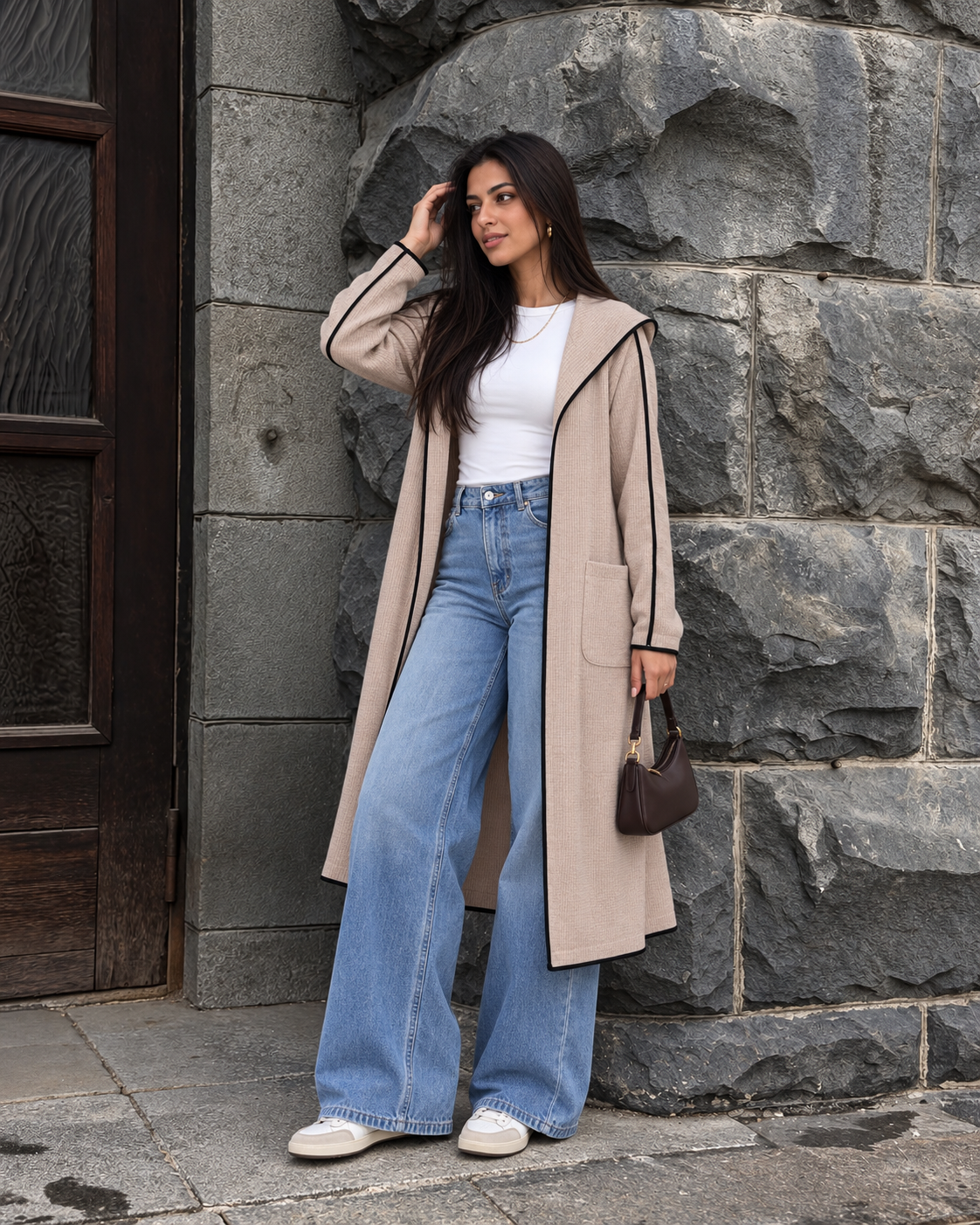 Modern Hooded Coat