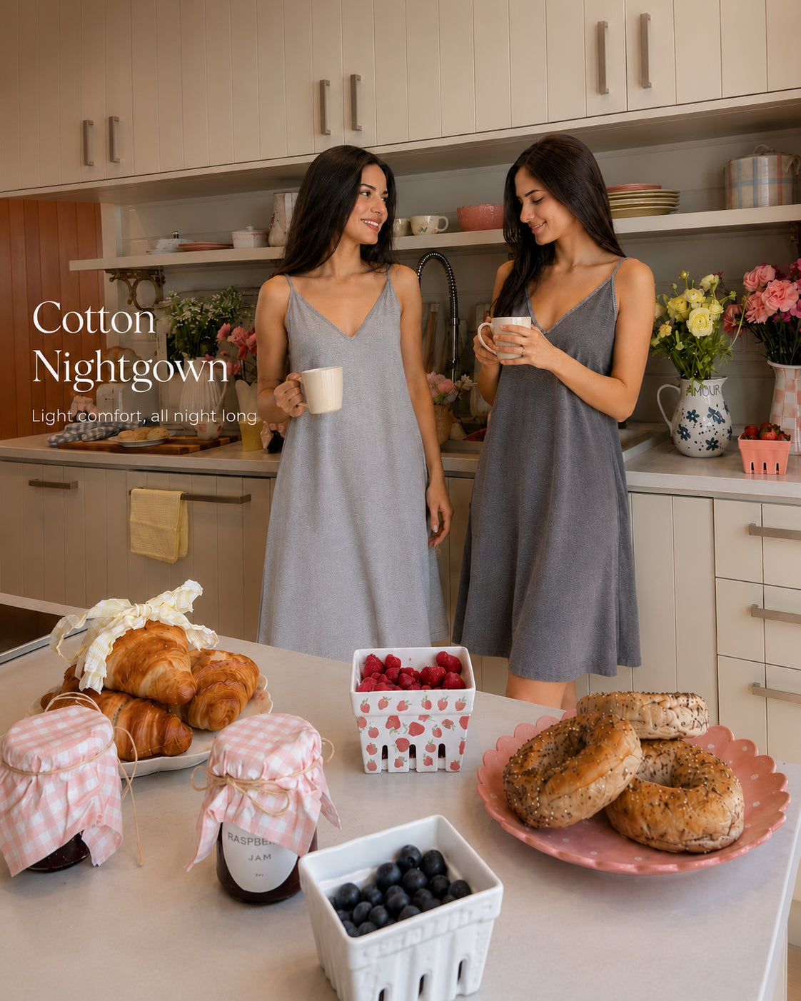 HS 114- Strappy Nightgown