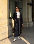 Soft Knit Long Hoodie Cardigan