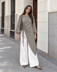 Side Ruched Blouse