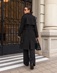 Classic Double-Breasted Coat