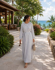 Modest Belted Dress