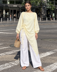 Side Ruched Blouse