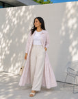 Soft Tide Dress with Belt
