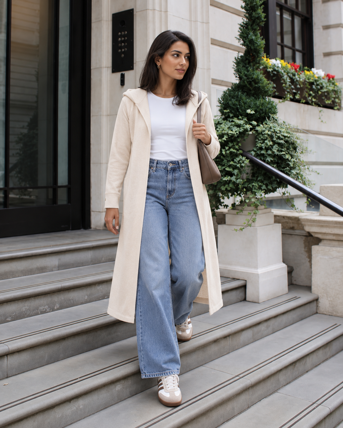 Minimal Long Hooded Layer