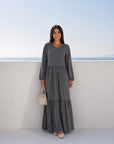 Cotton Flowy Dress-Pre Order