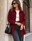 Relaxed Fit Shirt Jacket