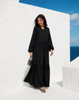 Cotton Flowy Dress-Pre Order