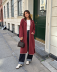 Soft Knit Long Hoodie Cardigan