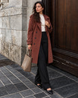 Classic Double-Breasted Coat