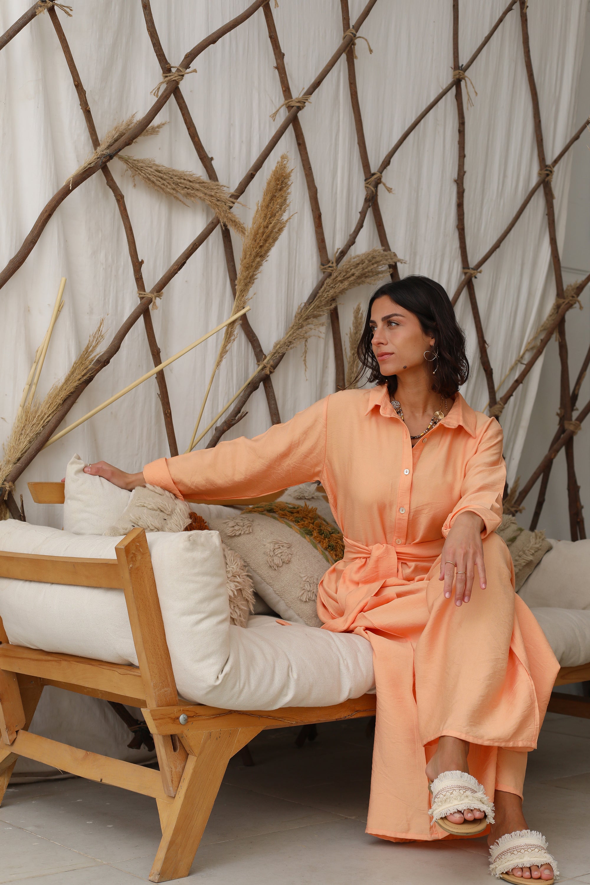 Linen Blend Jumpsuit