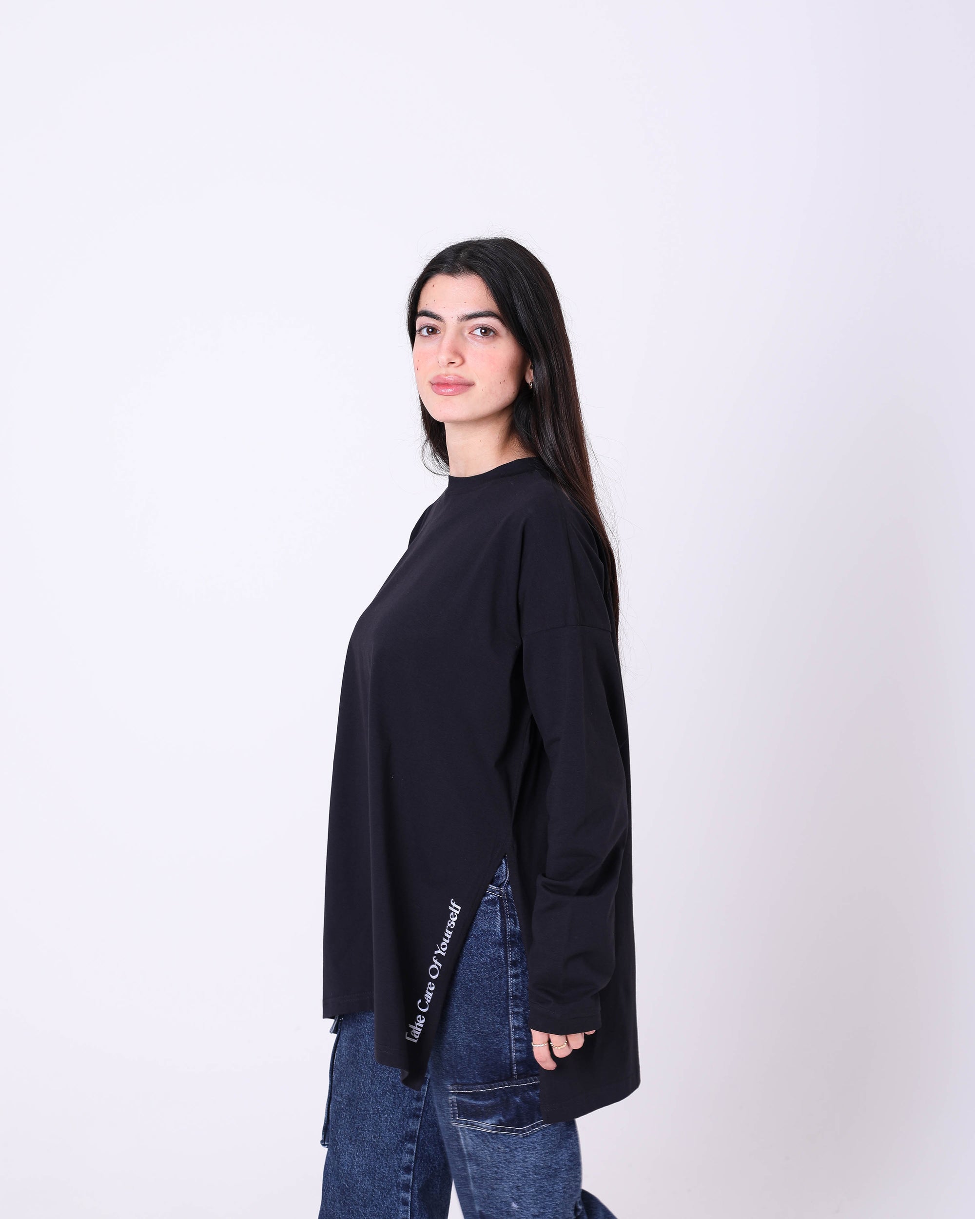 Take Care Of Yourself Cotton Shirt