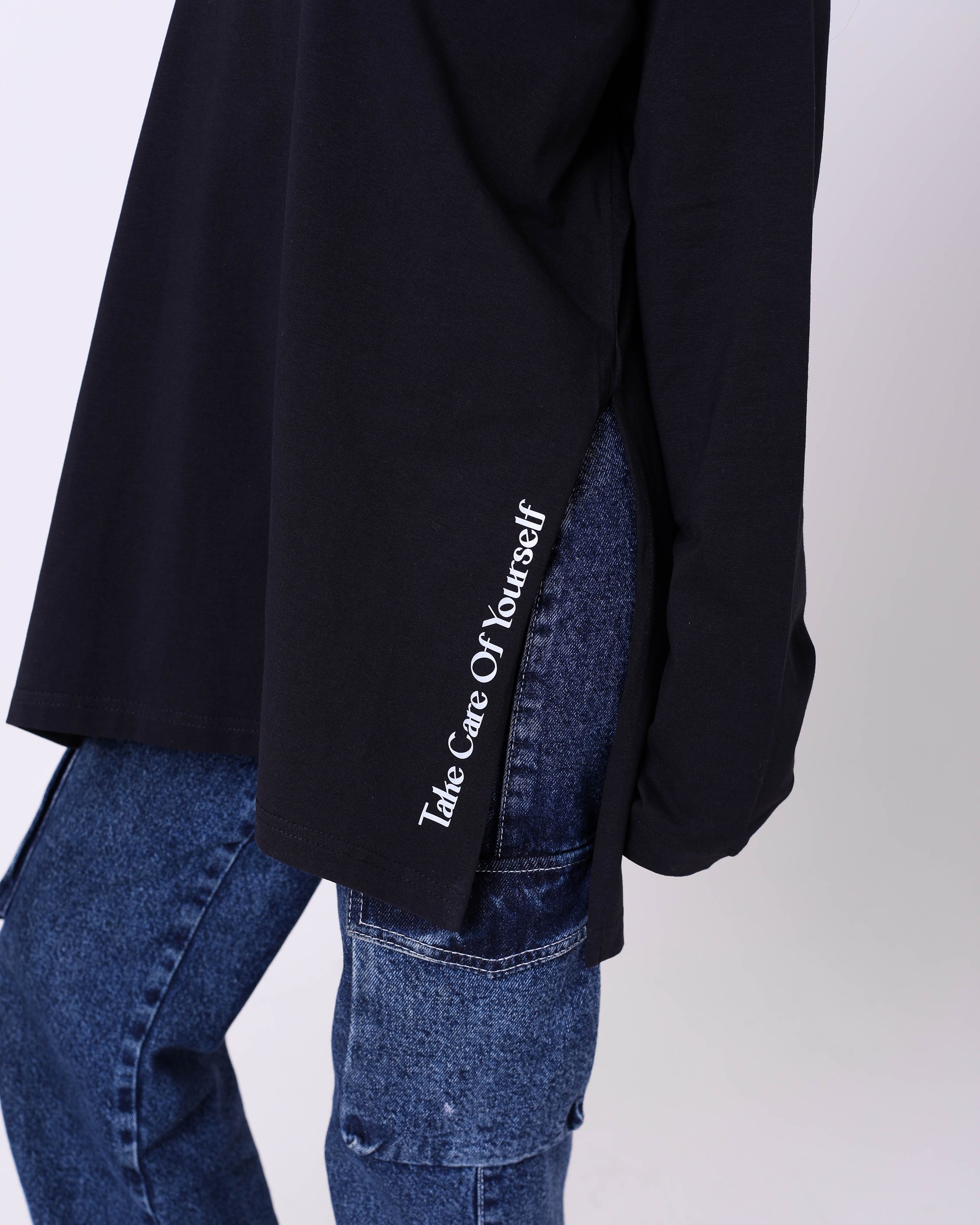 Take Care Of Yourself Cotton Shirt