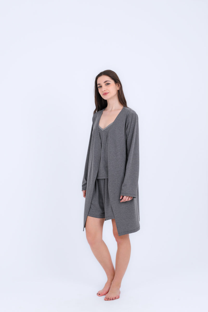 Hs 106- Cotton Pajama Set – 4 Pieces