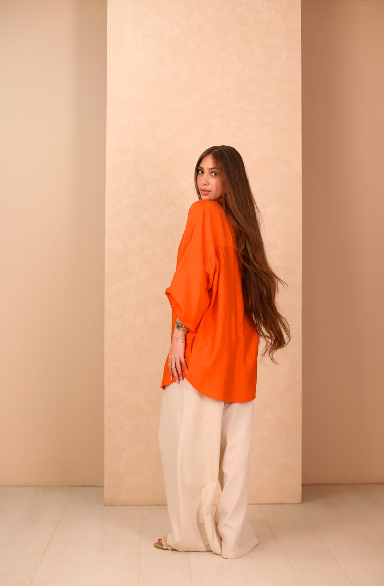 Oversize Buttons Shirt