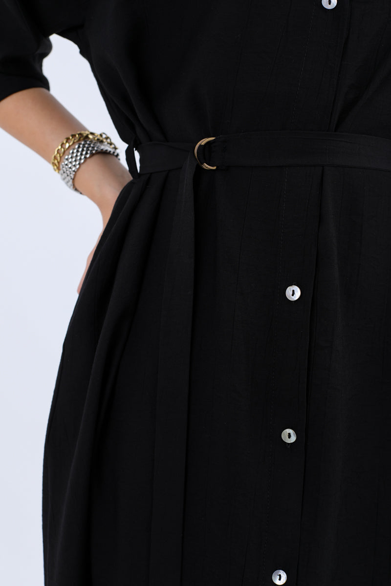 Belted Shirt dress