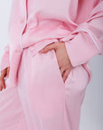 Hs 108-Soft Touch Long Sleeve Pajama Set