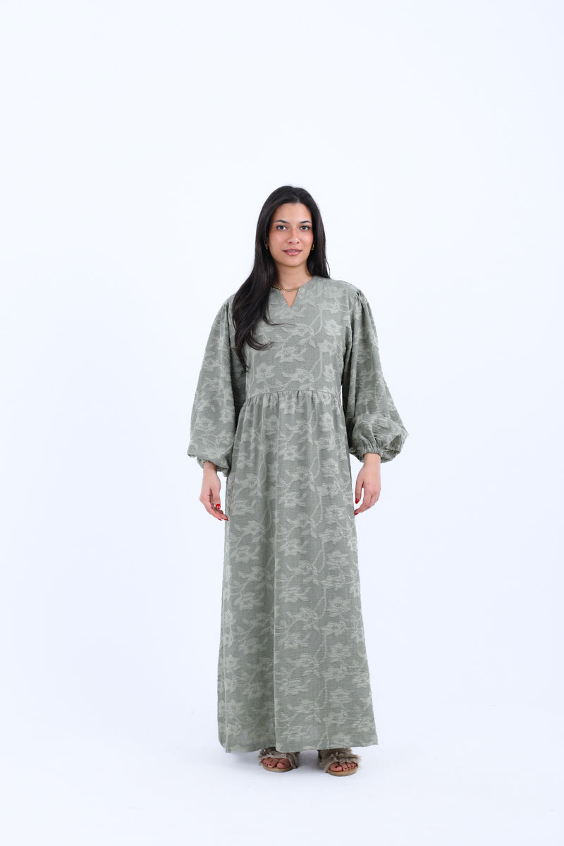 Soft Floral Flow Dress