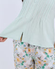HS 107- Flowery Soft  Pants with Top