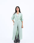 Belted Shirt dress