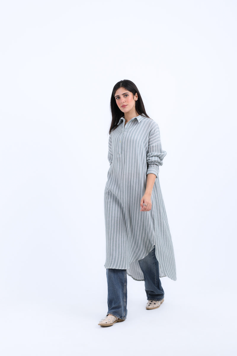 The Soft Stripe Maxi