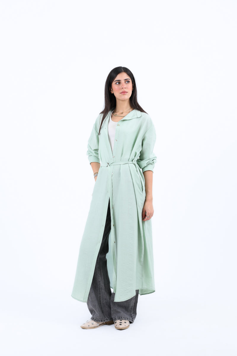 Belted Shirt dress