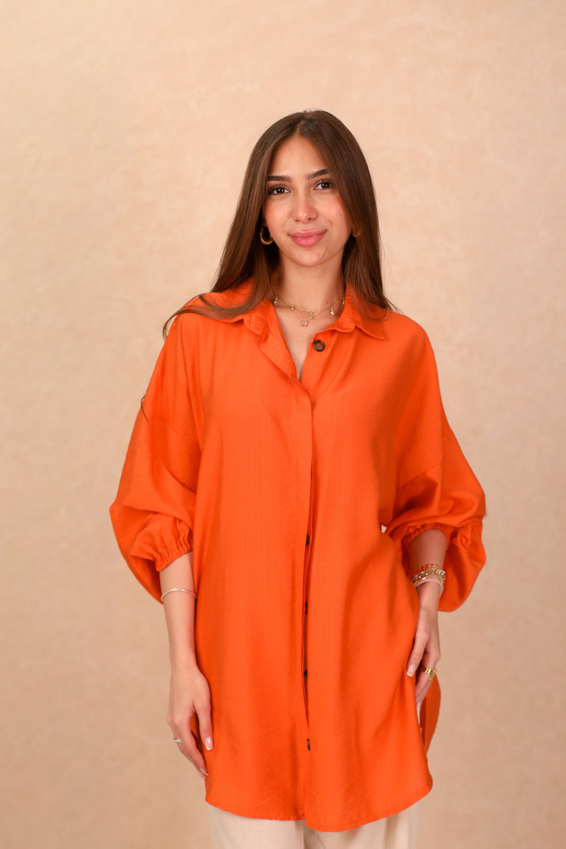 Oversize Buttons Shirt