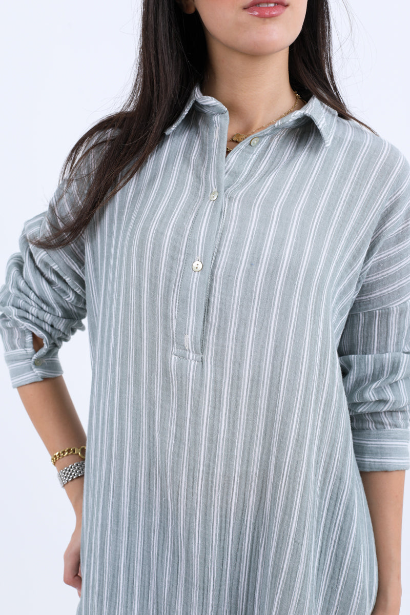 The Soft Stripe Maxi