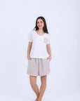 HS 104- Stripe Short Comfort Pajama Set