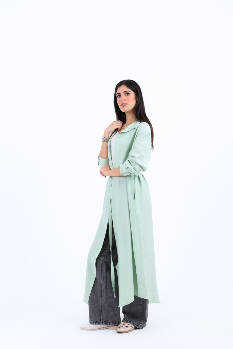 Belted Shirt dress