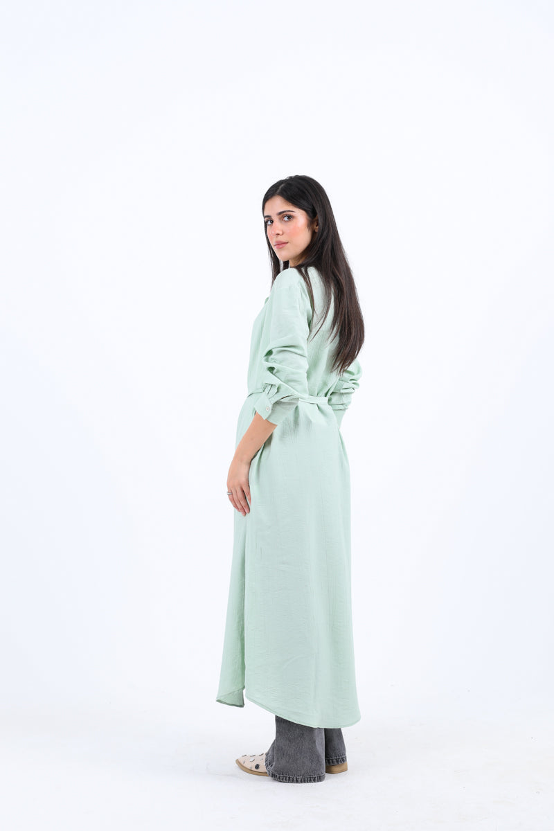 Belted Shirt dress