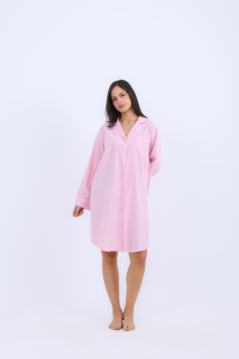 HS 112- Buttons Night Dress