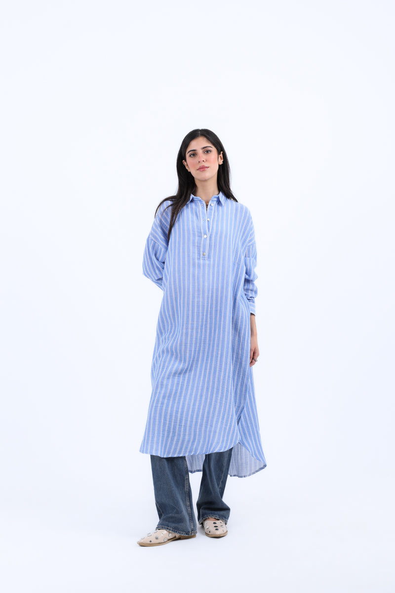 The Soft Stripe Maxi