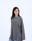 Side Buttons Basic Shirt