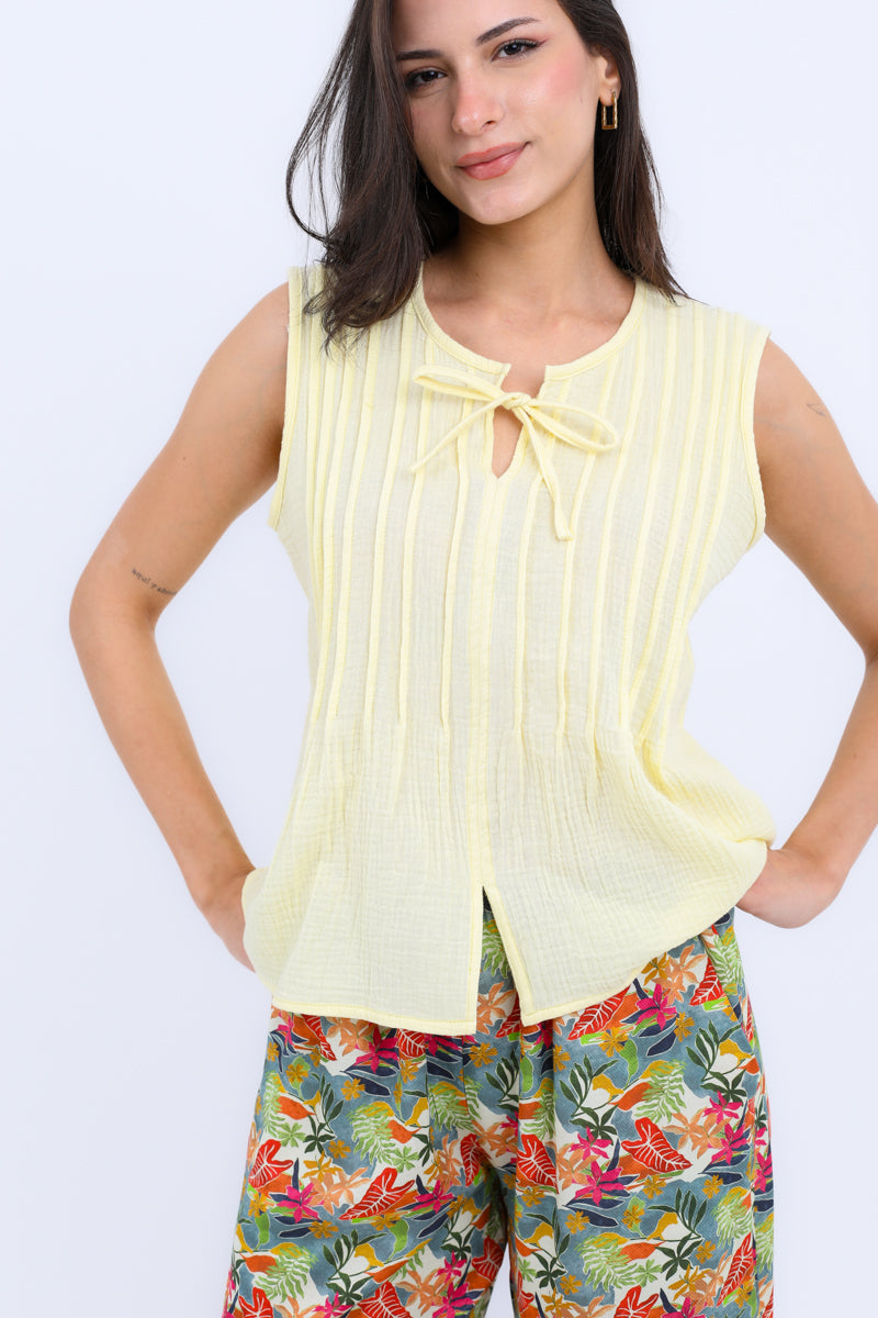 HS 107- Flowery Soft  Pants with Top