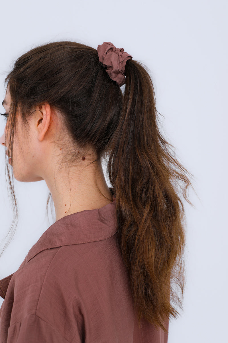 HS 101 - Solid Cotton Short Sleeve Night Suit Set