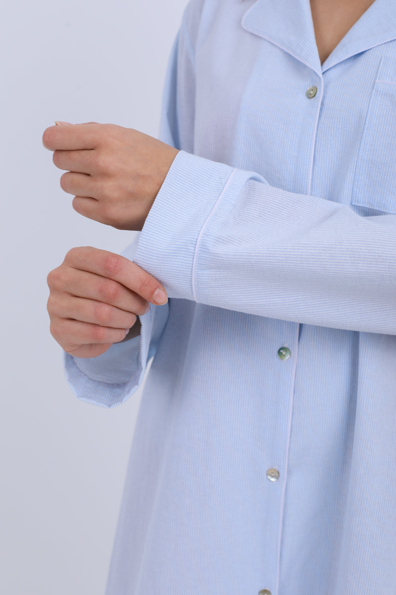 HS 112- Buttons Night Dress