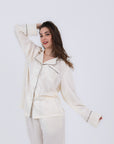 Hs 108-Soft Touch Long Sleeve Pajama Set