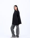 Side Buttons Basic Shirt