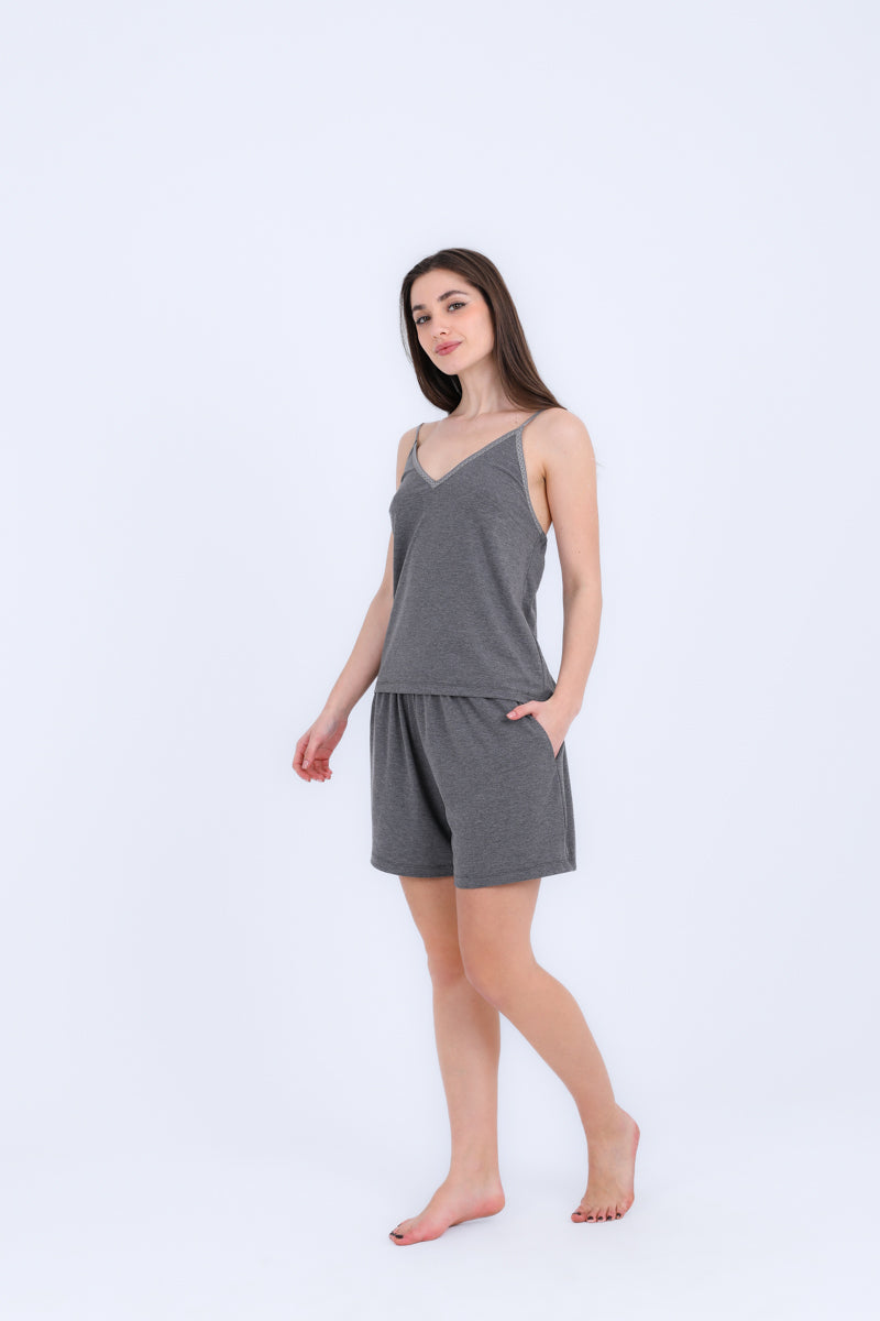 Hs 106- Cotton Pajama Set – 4 Pieces