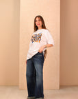 High Five Printed Oversize T-Shirt
