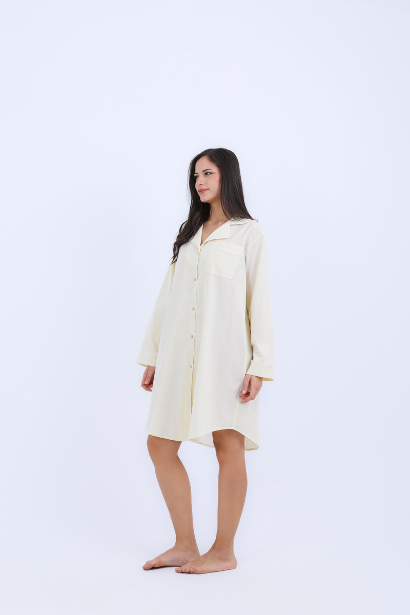 HS 112- Buttons Night Dress